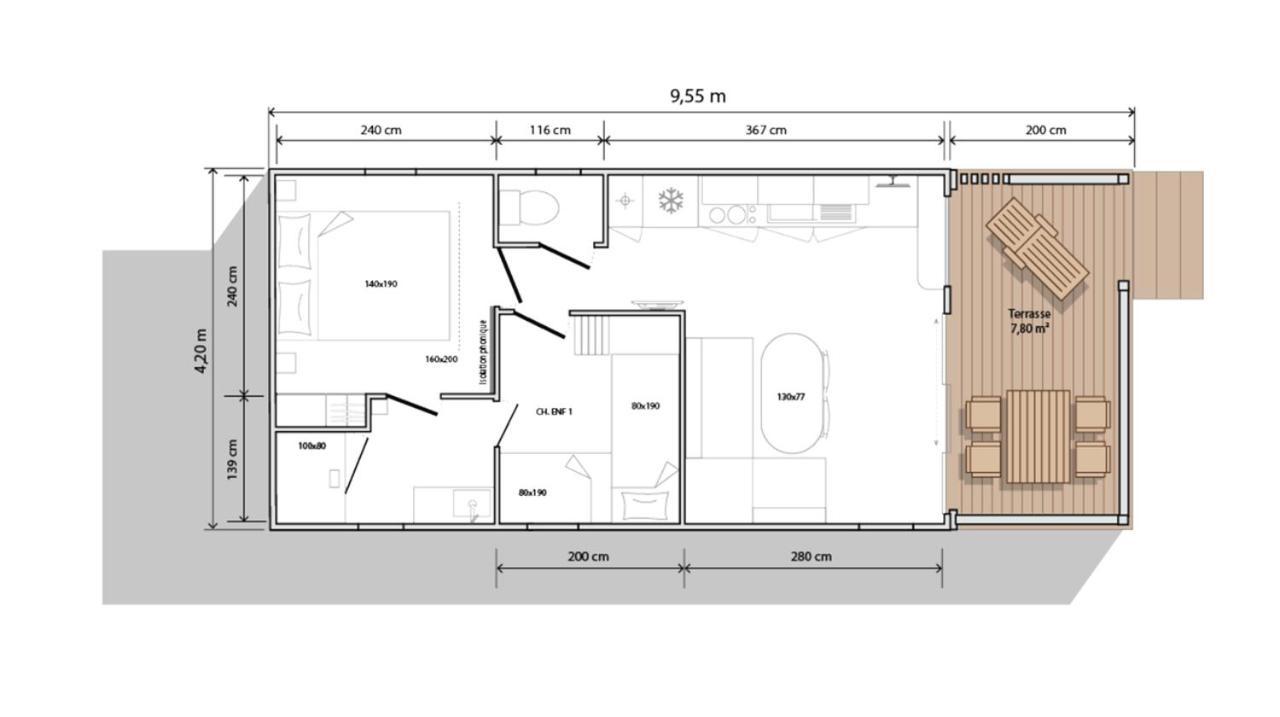 Var Mobil Home, Les Prairies De La Mer Grimaud Εξωτερικό φωτογραφία