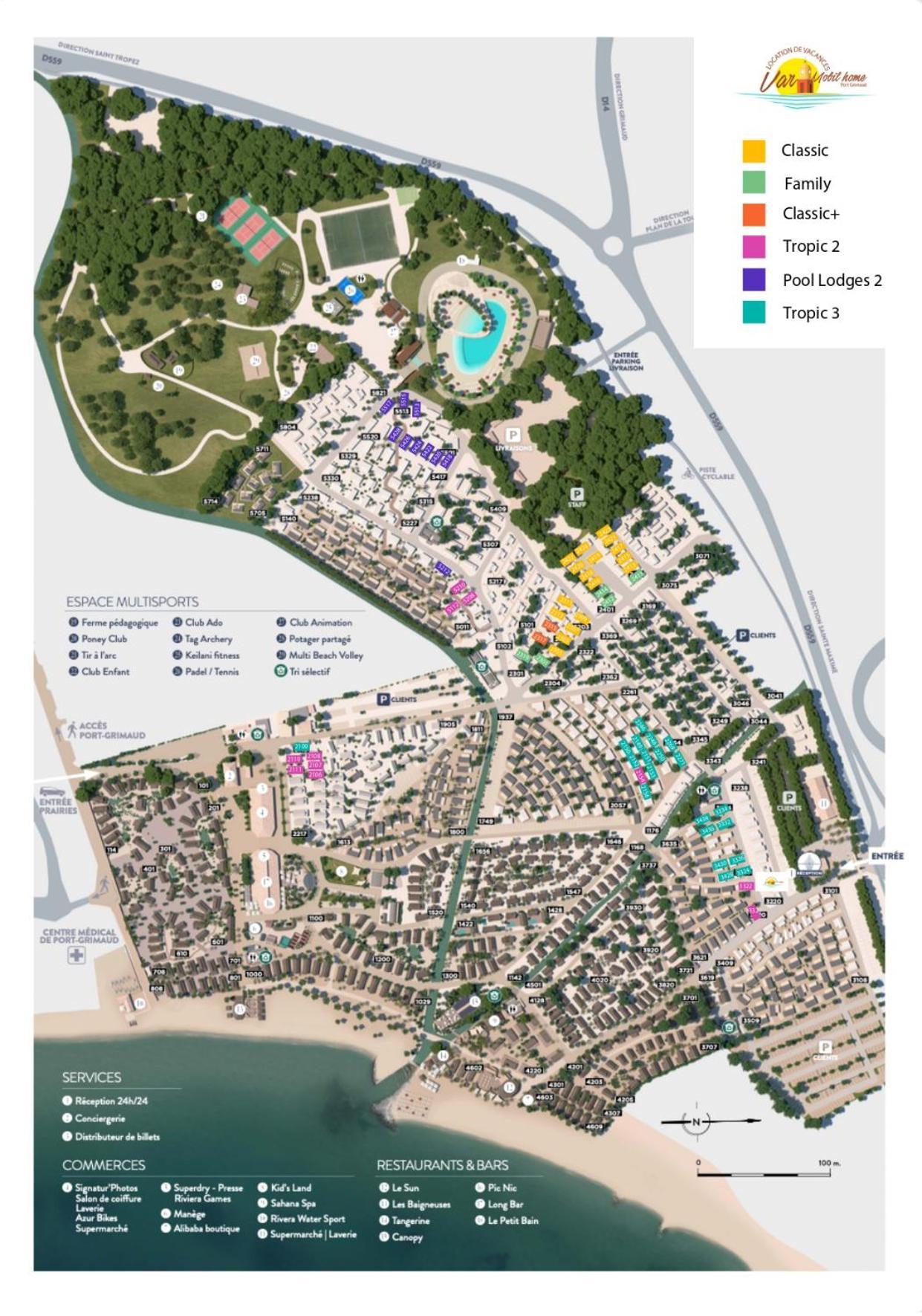 Var Mobil Home, Les Prairies De La Mer Grimaud Εξωτερικό φωτογραφία