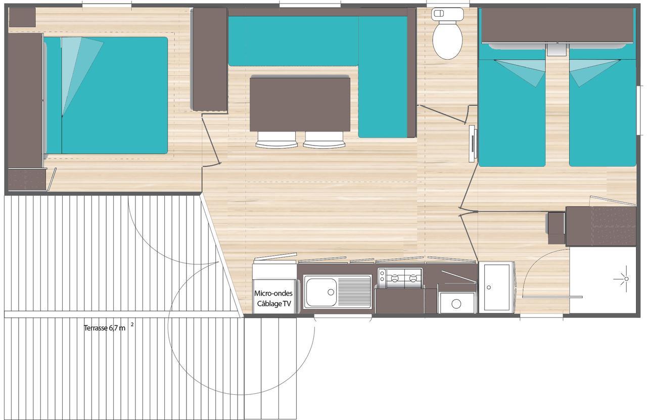 Var Mobil Home, Les Prairies De La Mer Grimaud Εξωτερικό φωτογραφία